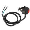 22mm 7 8 Inch Horn Button Switch Universal Motorcycle Handlebar Button with Cable