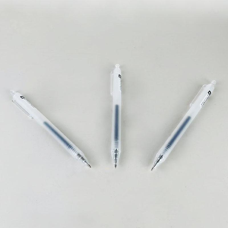 Гелевая ручка Easy Write Быстросохнущая - Японский стиль, Матовый нескользящий корпус, Красный и Синий
