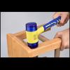 Plastic Handle Installation Hammer Non-slip Hand Repair Tool Rubber Hammer  Door Window Floor