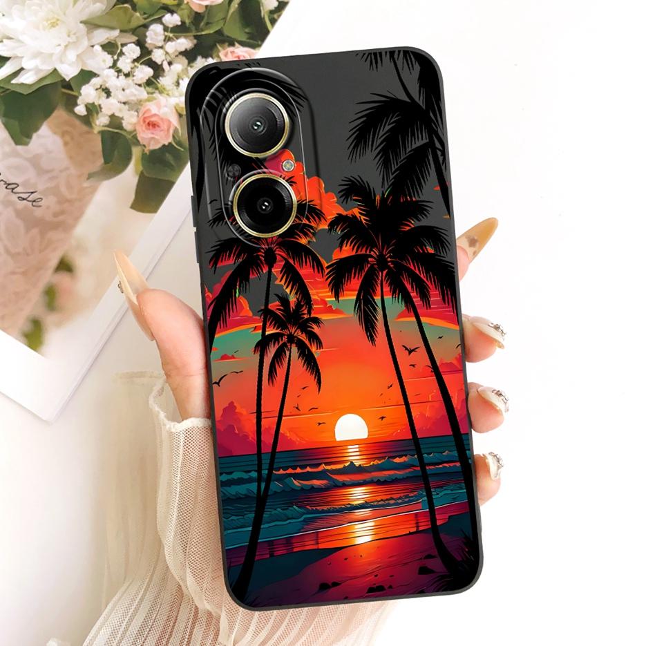 Чехол для Realme C67 4G RMX3890 Милый мультяшный чехол-кролик Мягкий силиконовый чехол для Realme 12 Lite C 67 RealmeC67 4G Задняя крышка Сумки