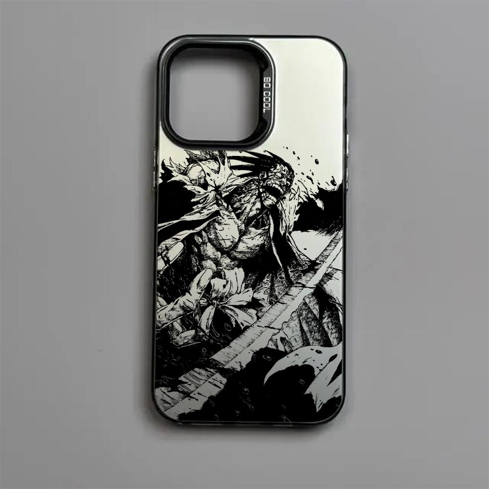 Чехол для телефона BLEACH Anime для iPhone 16e 16 15 14 13 12 11 mini Pro Max X XR XSMAX 8 7 Plus, противоударный, матовый задний чехол