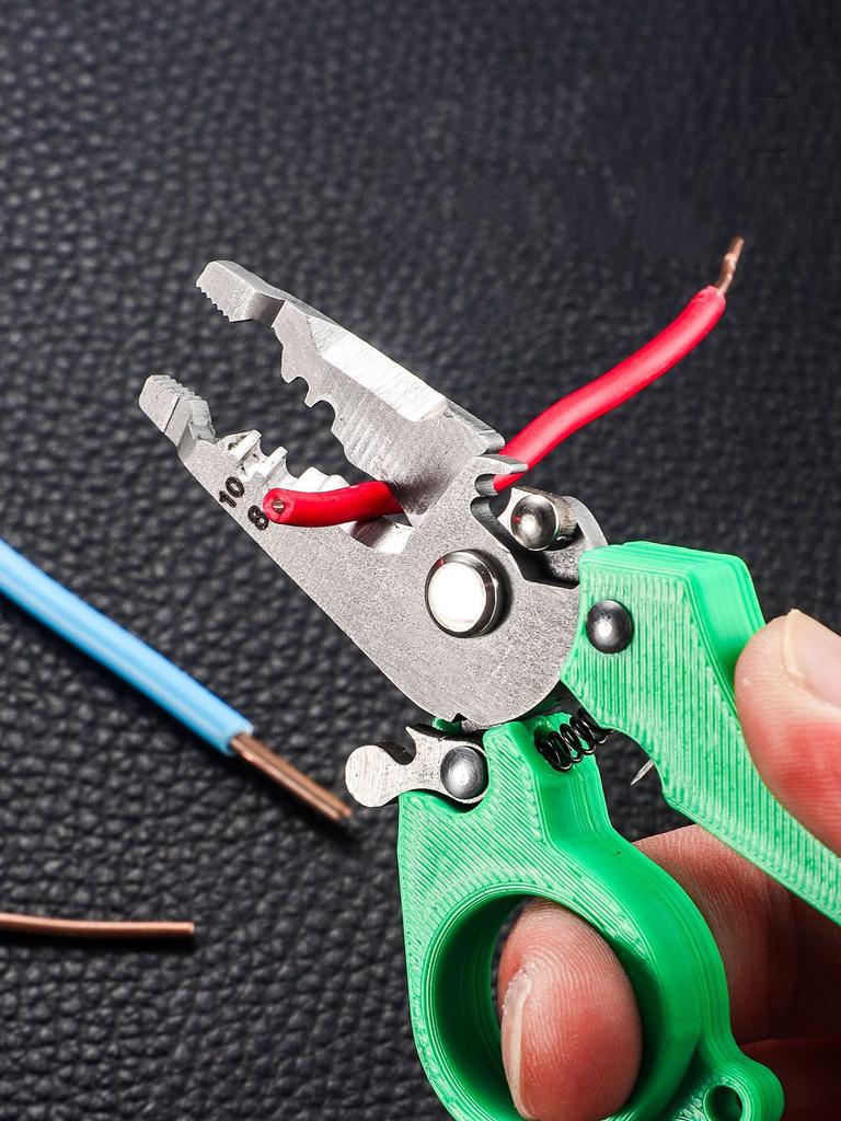 Многофункциональный мини-инструмент для снятия изоляции, обжима, электрика, для зачистки кабеля, кусачки для проволоки, мультиинструмент, резак для кабеля, ручной инструмент