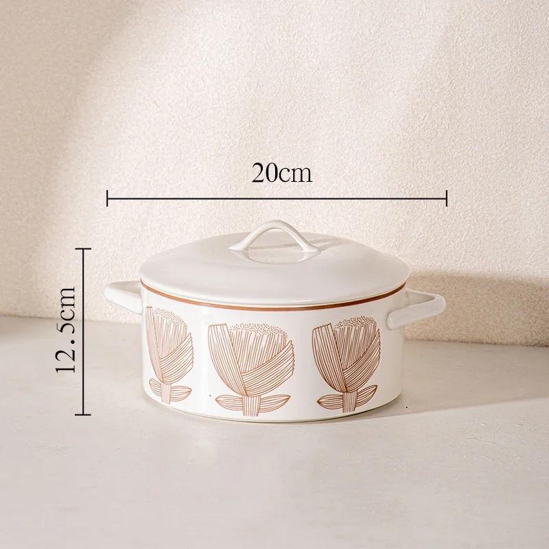 Изысканные цветы Керамическая тарелка Высококлассные рестораны Паста Обеденные тарелки Вкусные блюда Салатницы Уникальная домашняя посуда