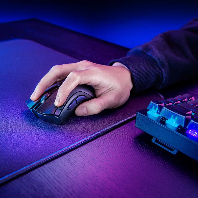 Беспроводная игровая мышь Razer DeathAdder V2 X HyperSpeed с двумя режимами работы