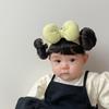 Модный милый детский парик для волос, повязка на голову для детей, бант для девочек, повязка на голову для новорожденных, парик для малышей, шапка, накладка для волос, головной убор для косплея