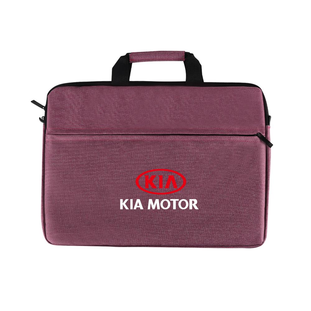 2026 Hot Car Sticker Fashion Tablet Waterproof Portable Travel Carrying Bag Computer Handbag For KIA KN Rio Sportage Cerato Soul