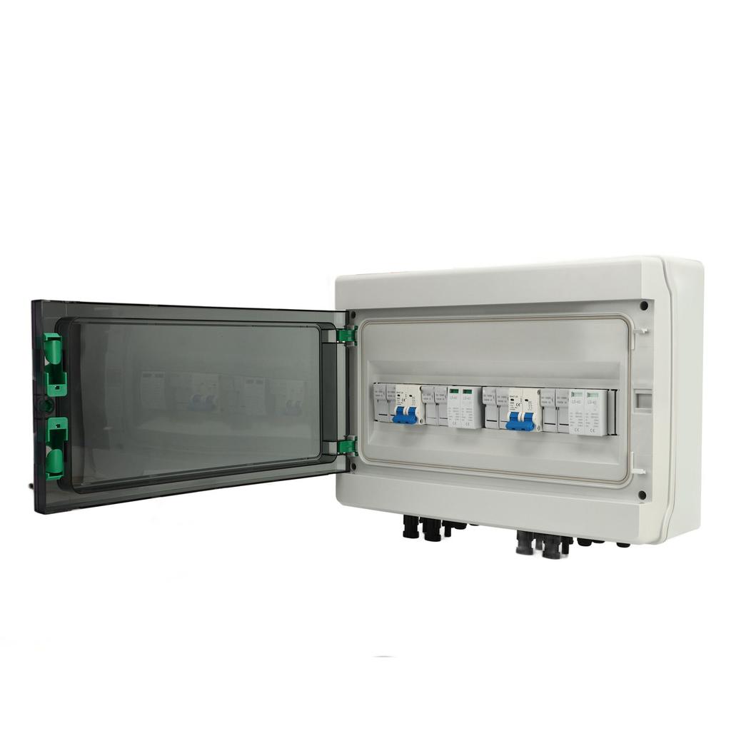 4 в 2 выходах PV солнечный объединитель коробка DC1000V IP65 настенный фотоэлектрический объединитель коробка