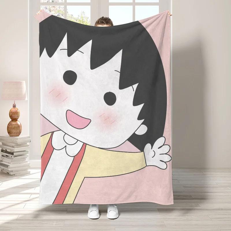 C-Chi-bi Maruko Bedroom Decoration Fleece Blanket for Decorative Sofa Fluffy Soft Blankets Bedspread on the Bed Boho Home Decor