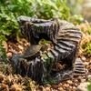 Безопасное украшение-пещера из камня для аквариума, из смолы, для рептилий