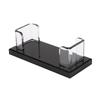 Transparent Lightsaber Display Stand Desktop Acrylic Decorative Rectangular Holder Business Card Storage Rack