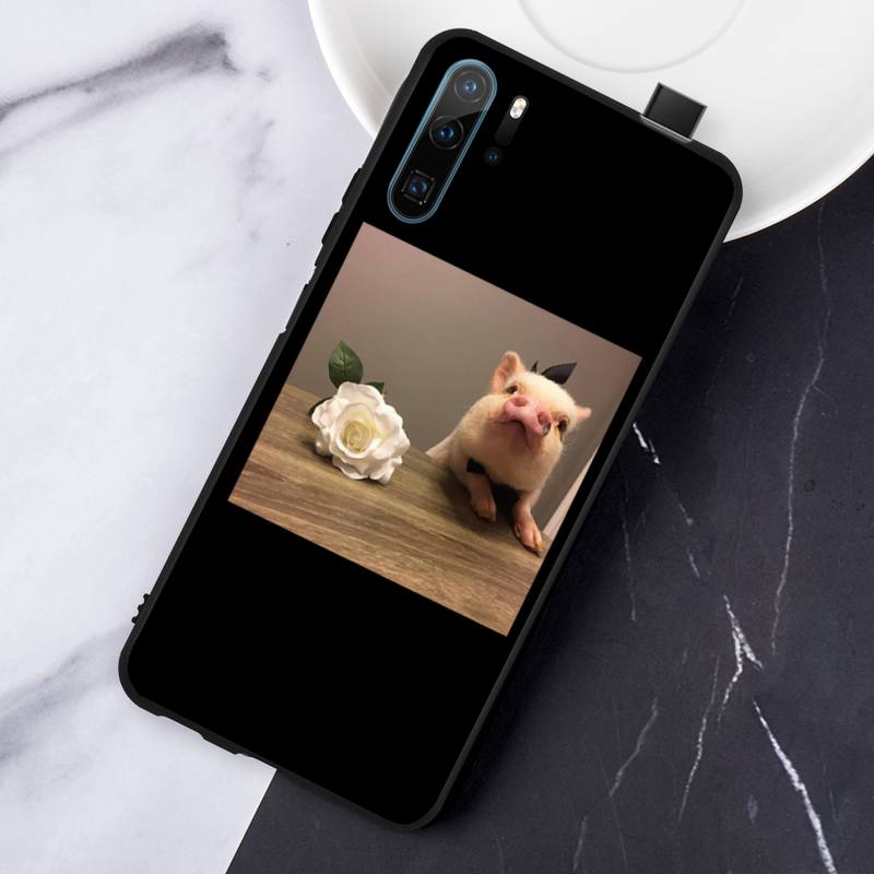 Pet Pig Aesthetically Interesting Pattern Phone Case For Huawei Honor Mate P 10 20 30 40 I 9 8 Pro X Lite Smart 2019 Nova 5t