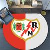 Rayo Vallecano Round Area Rug Under Office Chairs Bedroom Living Room Home Decor
