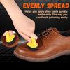 Instant Shoe Shine, Leather Conditioner, Leather Protector, Boot Polish, Leather Care Cream With Spong
