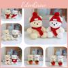 Bear Scarf Teddy Plush Toys Cartoon Stuffed Dolls Room Decorations Kid Gift Xmas