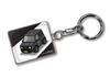 MKJP Custom Keychain for Suzuki Jimny Black Black Car Color JB64, Base,