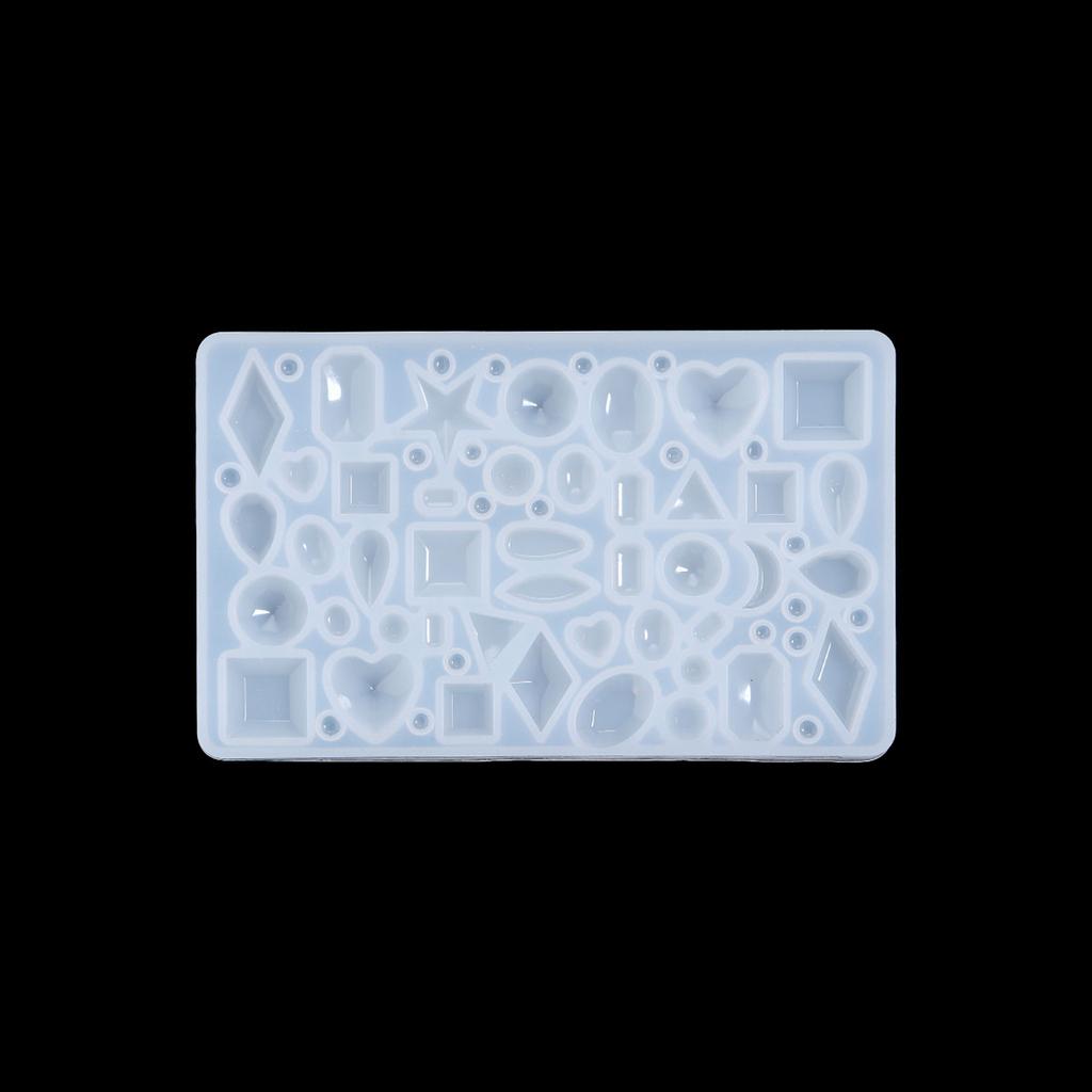 1 Pack Perforated Silicone Mold Break Apart Wax Melt Mould Easy Release Durable for DIY Crystal Dropper Handmade Jewelry