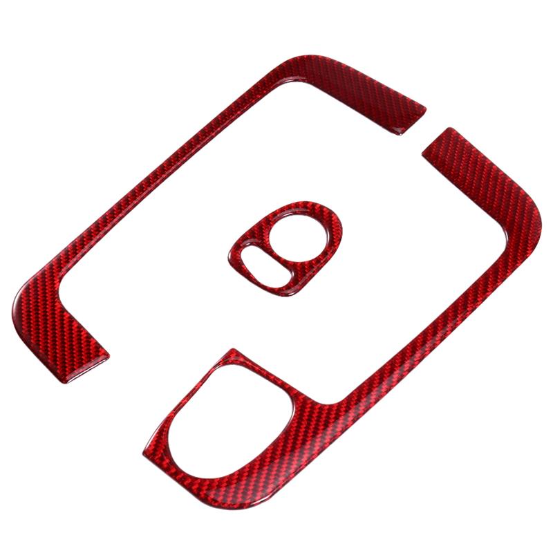 A16P-Window Button Panel Decorative Sticker Interior Modifications For Fiat 500 2008-2011 Abarth 595 2012-