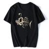 Bonefish Skull Deep Sea Fish Skeleton Funny Fisherman Angler T-Shirt  O-Neck Short Sleeve T Shirt Oversize Streetwear