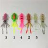 1Pcs 5 Color 10/12/15cm Fishing Tackle Fishing Lure Artificial Lures Squid Baits Soft Bait