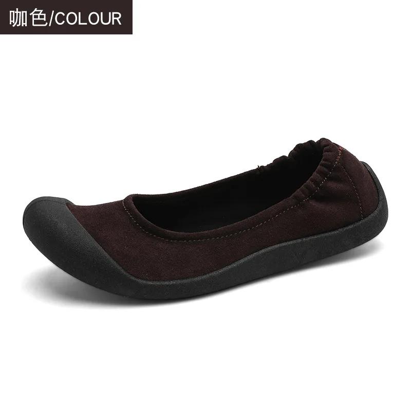 Fashion 2025Women Flats Ballet Shoes Summer Light Breathable Moccasins Women Casual Boat Shoes Ladies Slip On Flats Shoes Zapatos Mujer