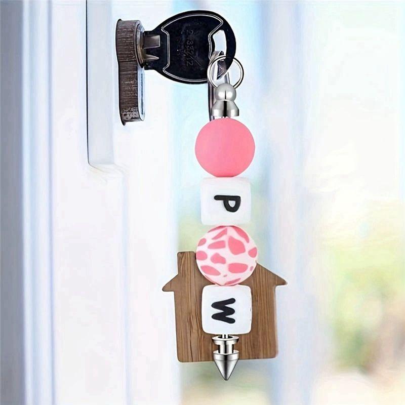 A95D-Beadable Keychain Bars Blanks Keychain For Keychain Making Supplies Jewelry Beaded Keychains