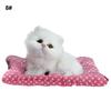 Lovely Simulation Animal Doll Plush Sleeping Cats Toy with Sound Kids Toy Birthday Gift Doll Decorat