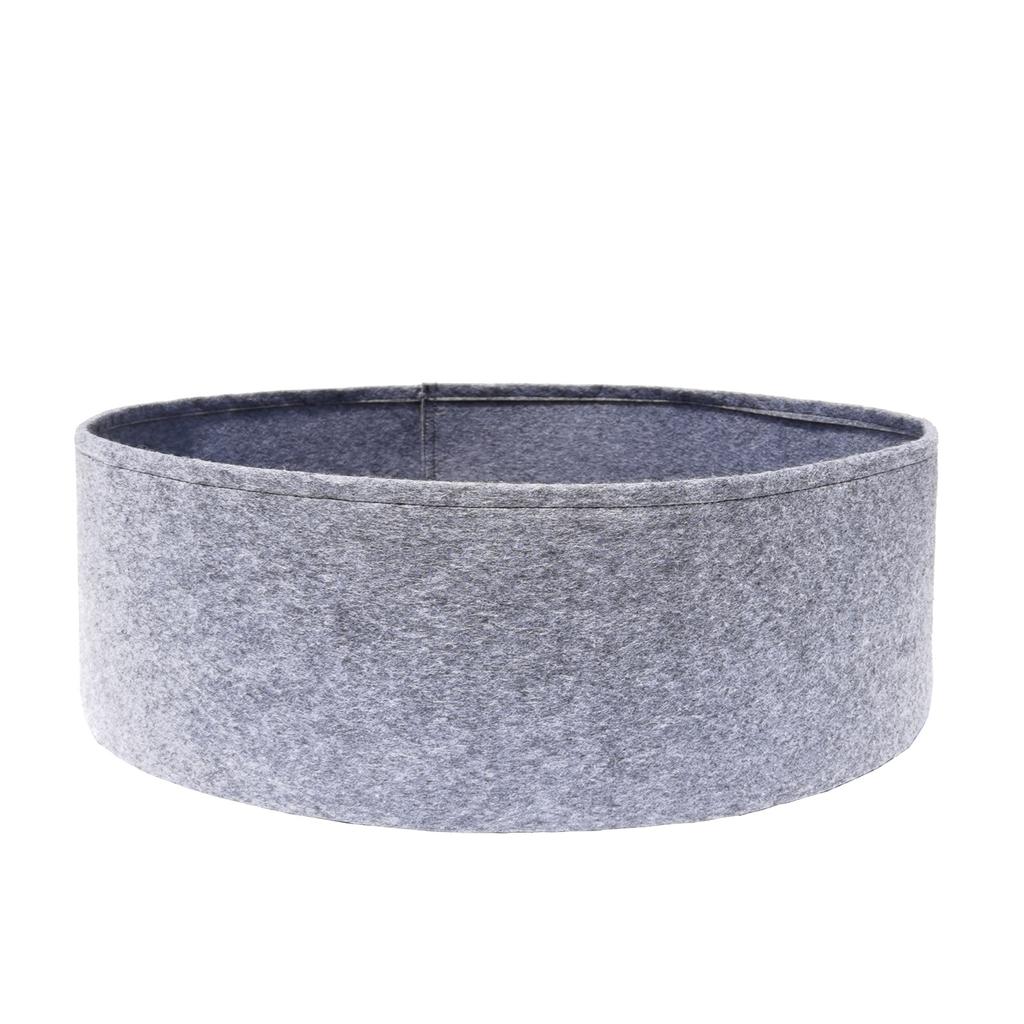 10/30/40/50/100 Gallons Fabric Garden Raised Bed Round Planting Container Grow Bags Fabric Planter Pot For Plants Nursery Pot