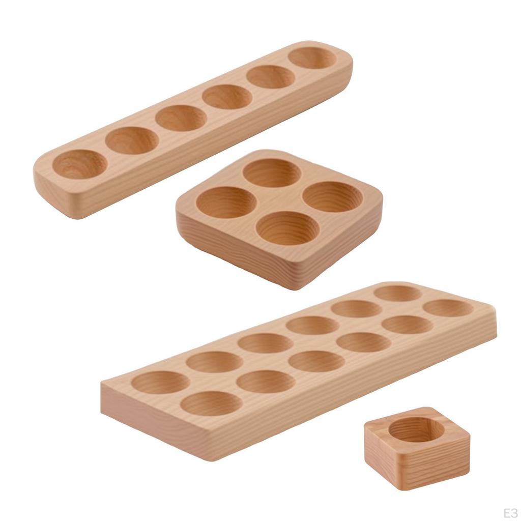 Деревянная подставка для яиц для чистки Декор Декоративная Деревенская Стойка Органайзер для Столешницы Ресторана Дома