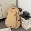 Schoolbag Japanese and Korean versatile backpack men's and women's simple large-capacity trendy and cool waterproof outdoor travel bag Junior 