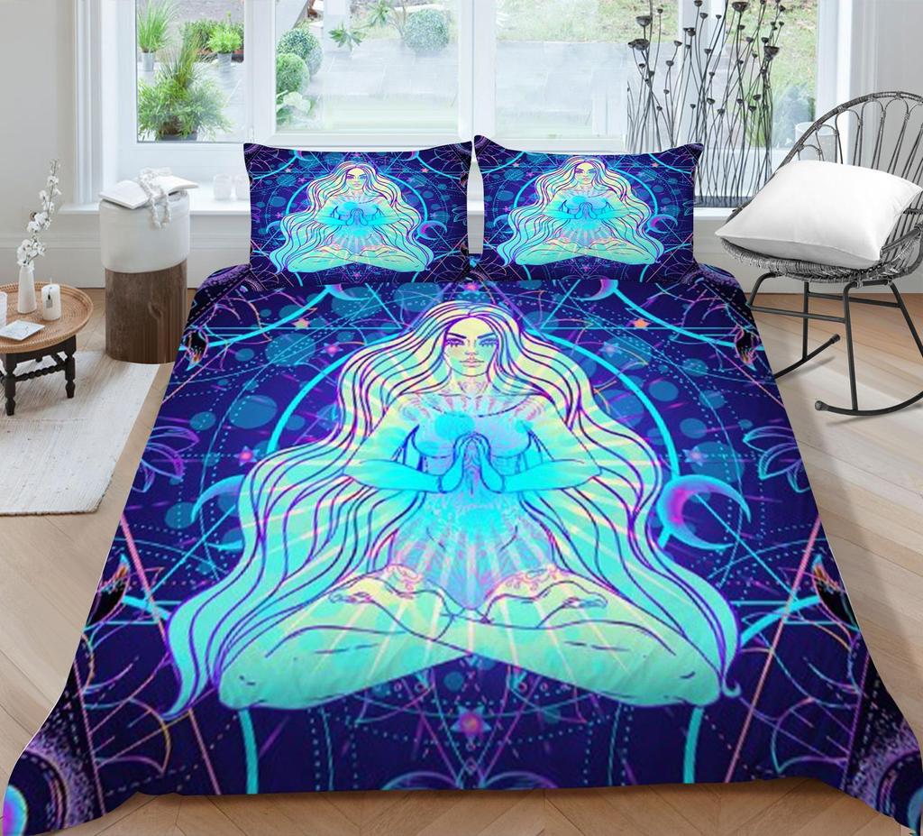 Bed Cover Boho Bedding Cover Suit Bohemian Duvet Cover Highend Quilt Cover Children Single Size Home Bed Clothes