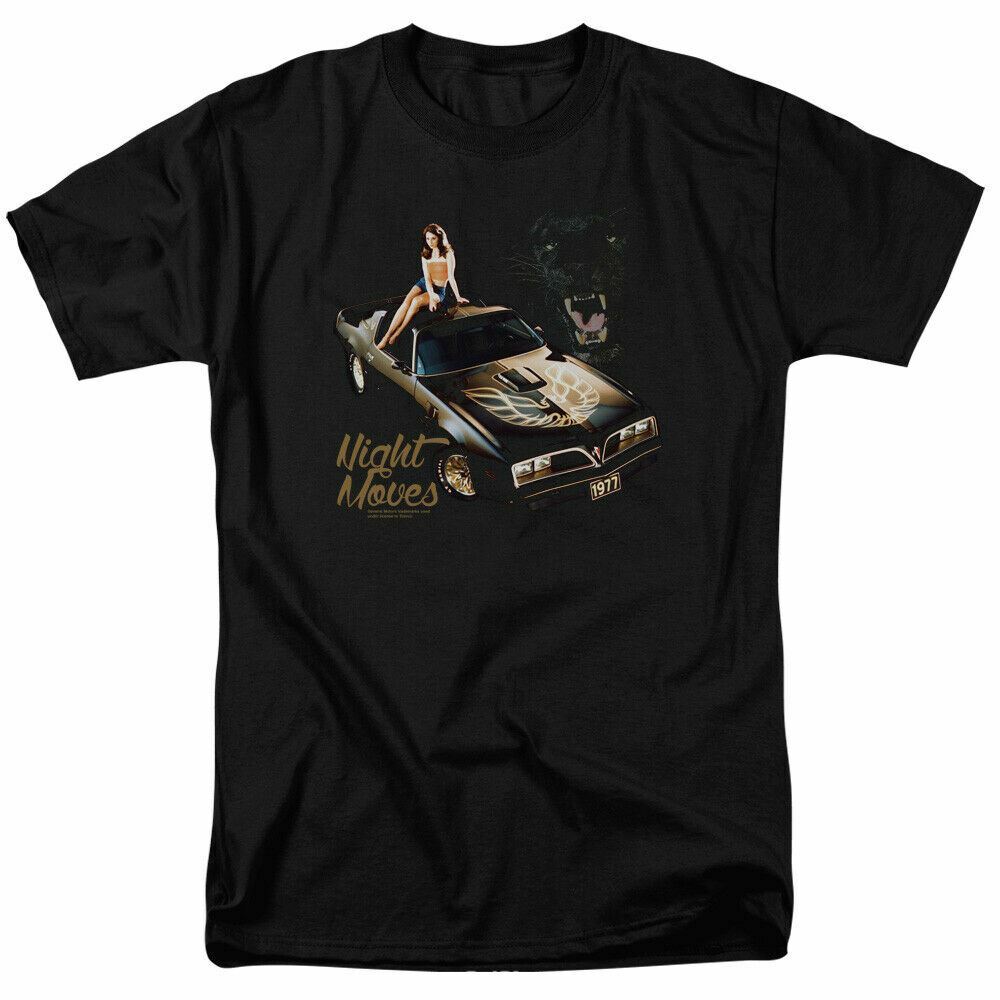 26 Pontiac Tight Moves T Shirt Mens Licensed Auto Car Tee Trans Am Black Unisex T-Shirt