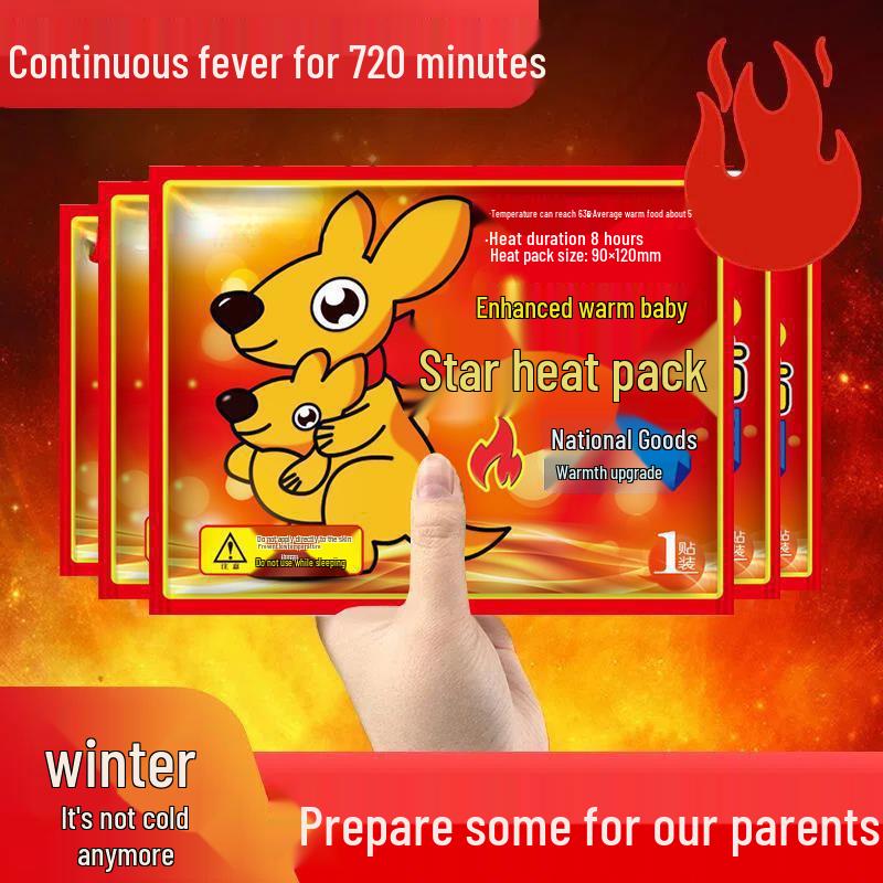 Self-Heating Patch Warmers for Whole Body Cold Protection - Long-Lasting Heat Stickers for Men and Women