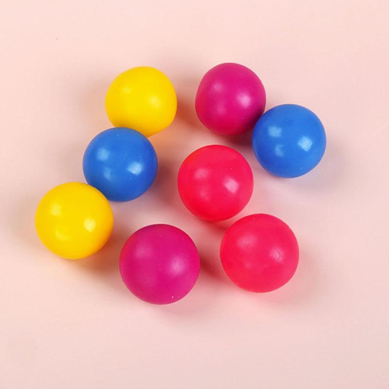 Sticky Wall Ball Sticky Target Ball Suction Top Ball Suction Wall Decompression Ball Suction Wall Ball Sticky Sticky Ball
