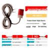 Square Red Three-Wire DC PNP NO Photoelectric Proximity Sensor PS-05N