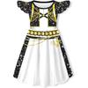 Zoey Rumi Mira Cosplay Girls Dress 3D Print KPop Demon Hunters Costume Kids Dresses Anime Halloween Carnival Xmas Party Dresses