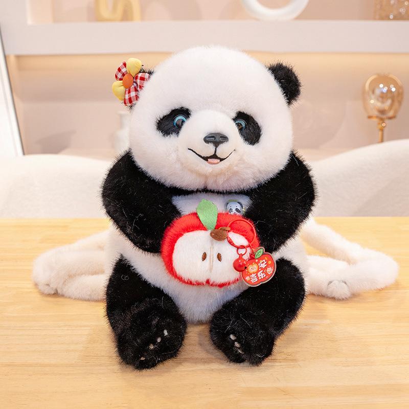 Новая кукла гигантская панда, плюшевая игрушка-панда, кукла-рюкзак, тот же подарок на день рождения в Чэнду