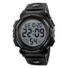 Datirzyx Digital Watch for Large Screen with Large Font Waterproof Arm Digital Sports Running Time Signal Japanese Manual Included Easy-to-read Men,