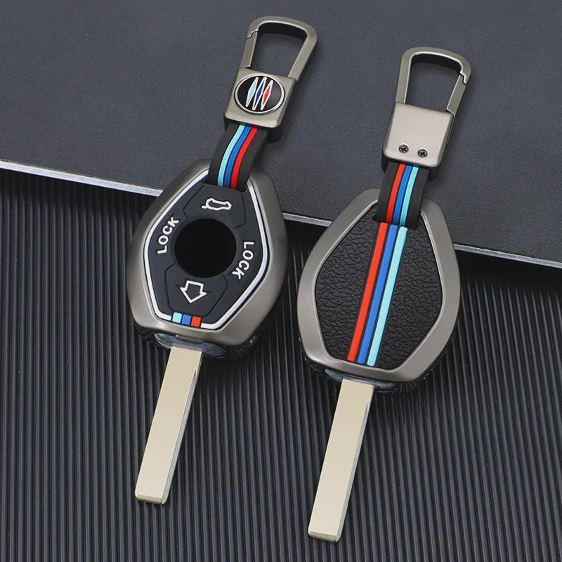 BMW Classic Straight Car Key Cover: Compatible with X35, Z34, 357 Series, E38, E39, E46, E83 Models.