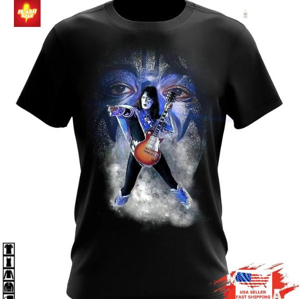 Vintage Ace Frehley 2025 T-Shirt Rock Legend Tribute Gift For Fans Unisex Unisex T-Shirt