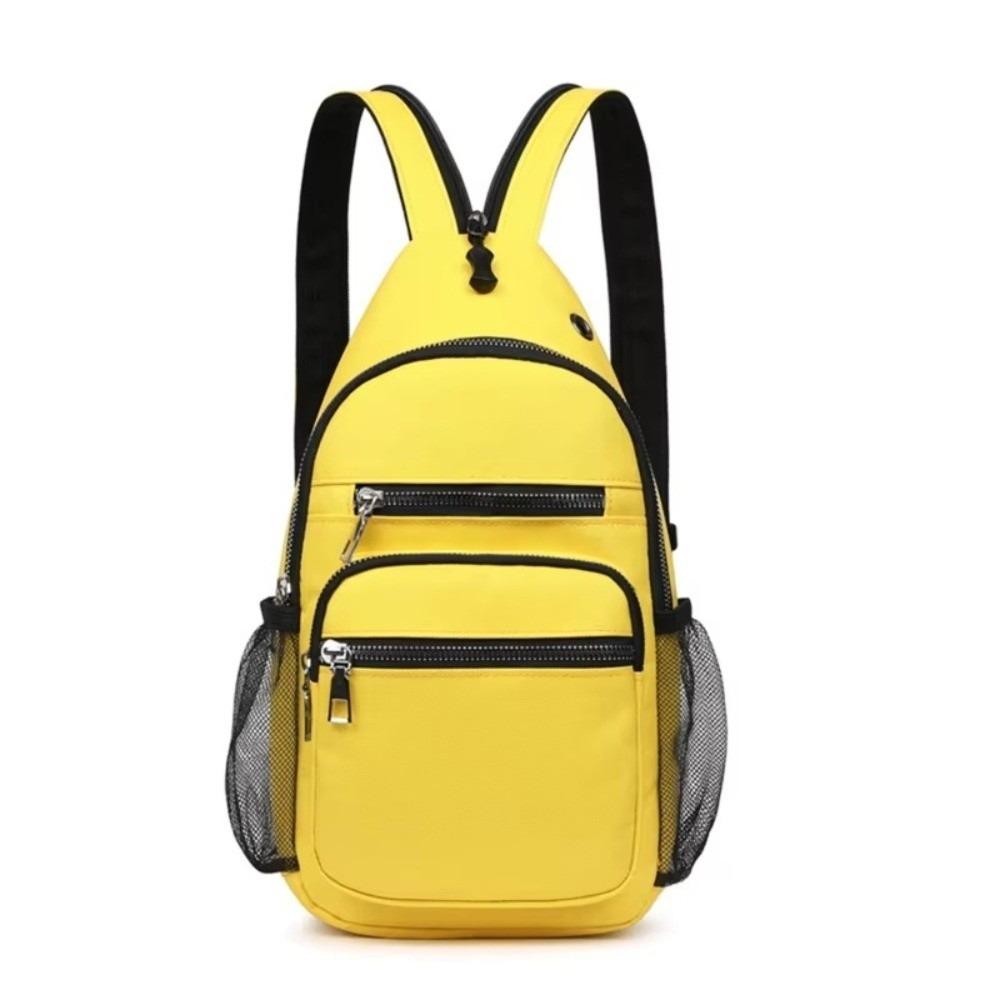 Multipurpose Small Size Sling Backpack Multiple Pockets Waterproof Messenger Bag Lightweight Crossbody Bag Unisex