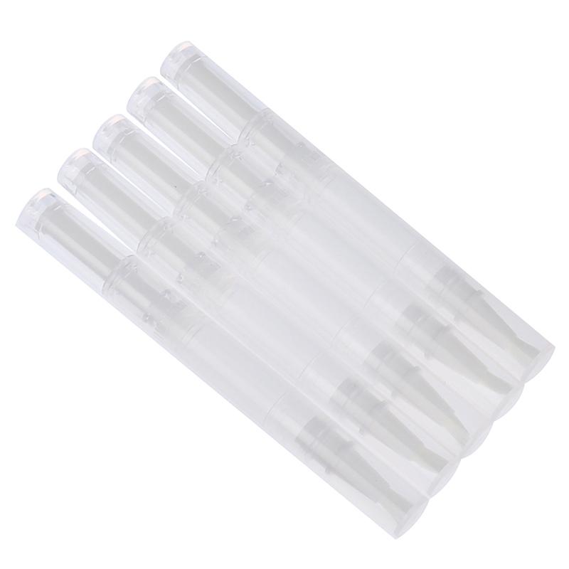 5 шт. 3 мл масло для питания ногтей пустая бутылка-ручка с кисточкой-аппликатором инструменты для ногтей