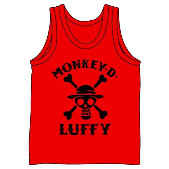 Майка One Piece Luffy Red x Red SizeXL