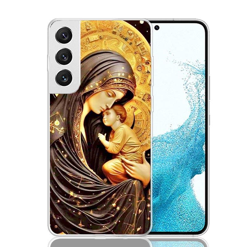 Virgin De Guadalupe Virgen Mary Phone Case For Samsung Galaxy S26 S25 Edge S24 S23 FE S22 Ultra S21 Plus S20 + Fundas Cover Coqu