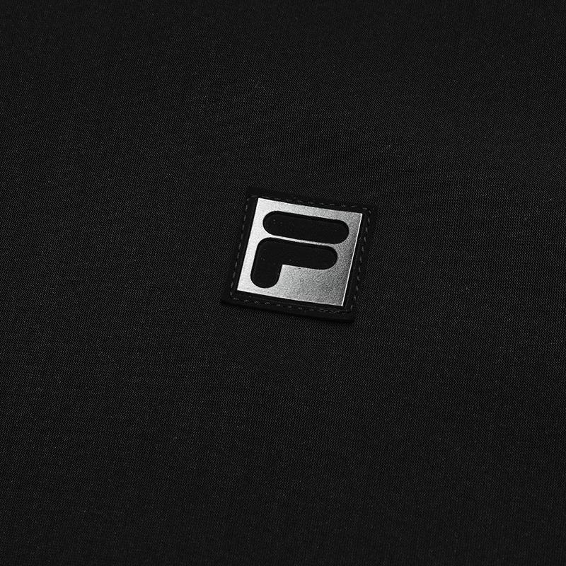 Fila Golf Series Casual Sports Classic Versatile Elastic Warm Slim Fit Stand Collar Knitted Cardigan Jacket Men Jackets A11M545502FBK