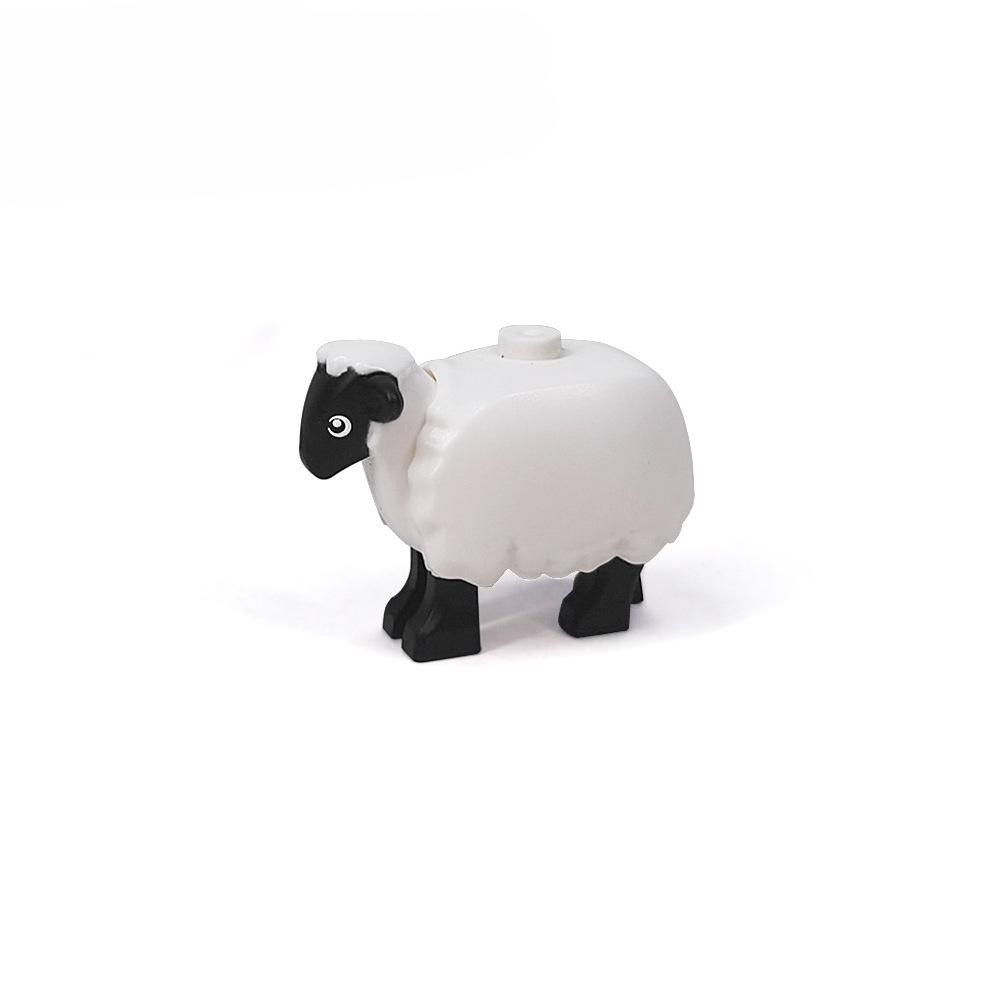 Small Sheep Plush Sheep 74188 Pastoral Ranch 6342625 Farm Scene Accessories Small Pellet Animals