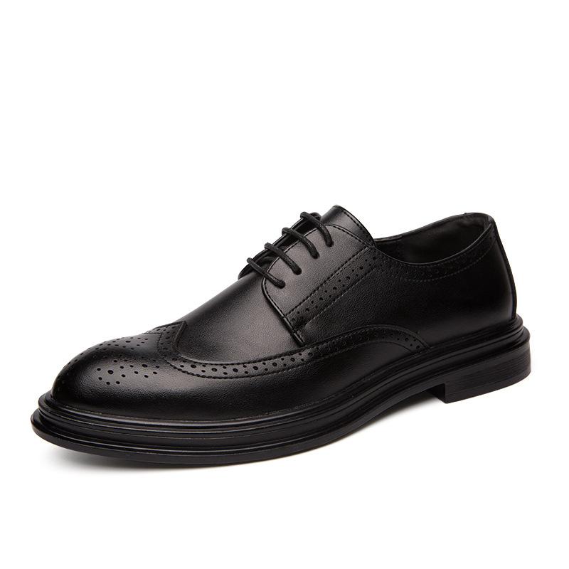 Мужские туфли-оксфорды ручной работы из кожи Wingtip, мужские туфли-броги, классические деловые туфли, мужские туфли из телячьей кожи