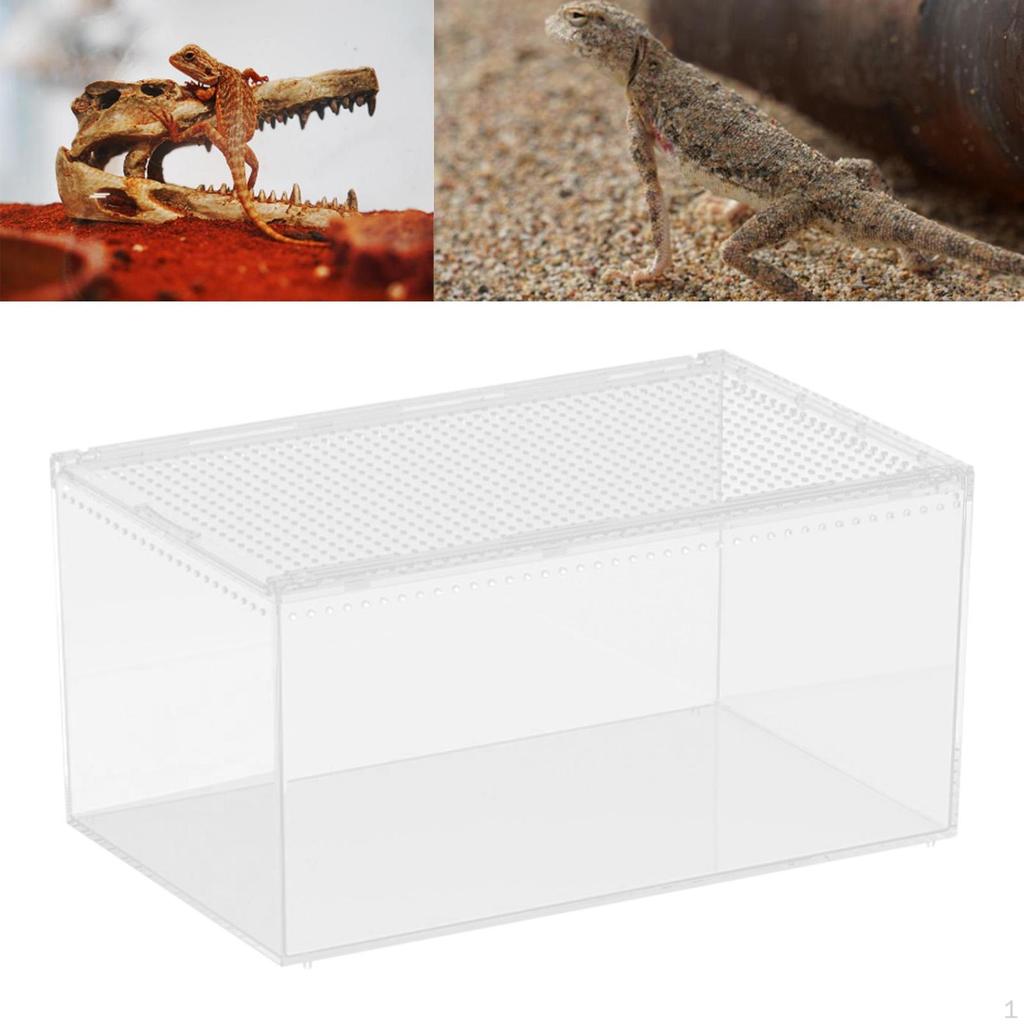 Portable Reptile Habitat Box for Chameleons And Snakes