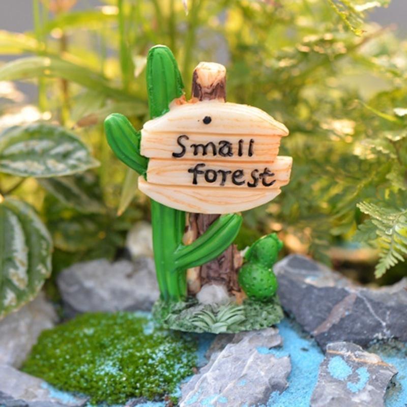 Moss Micro Landscape Resin Succulent Cactus Ornaments