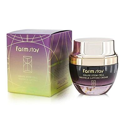 FARM STAY GRAPE STEM CELL WRINKLE LIFTING CREAM 50 мл - Подтягивающий крем для лица с экстрактом винограда