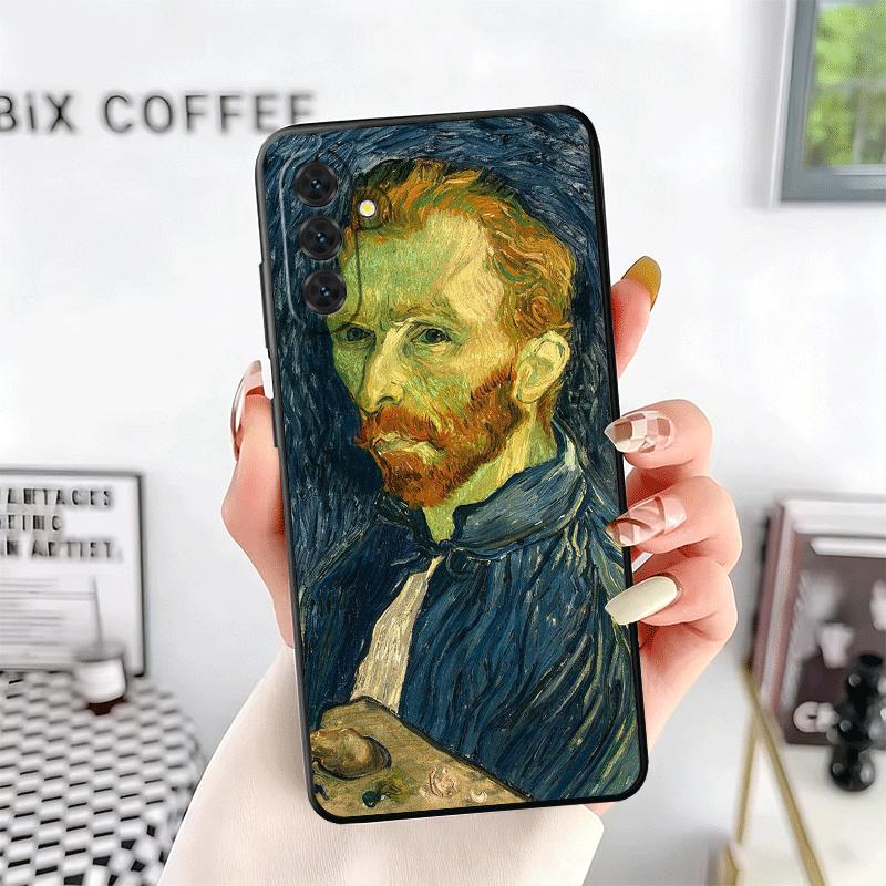 Эстетика масляной живописи Ван Гога Мягкий чехол для телефона для Samsung A17 A37 A57 A16 A26 A36 A56 A15 A25 A35 A55 A14 A24 A34 A54 A13 A23
